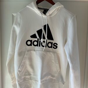 NWOT White Adidas Hoodie size Medium